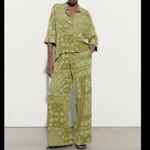Zara Paisley Print Set